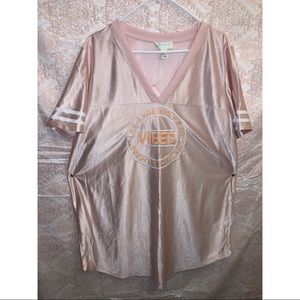 Forever 21 Plus Pink Jersey Dress